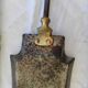 CHIMNEY ACCESSORY : CLAMP / SHOVEL / PICK in iron and brass 1 set of 3 pieces