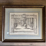 Suite de trois gravures, extraites de “l’instruction du Roy” Antoine de Pluvinel, 1666