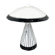 1980's Italian Mushroom Vetri Murano Glass Table Lamp by ZONCA, Labeled