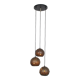 Suspension en cuivre des années 1960 par Peill & Putzler, Allemagne