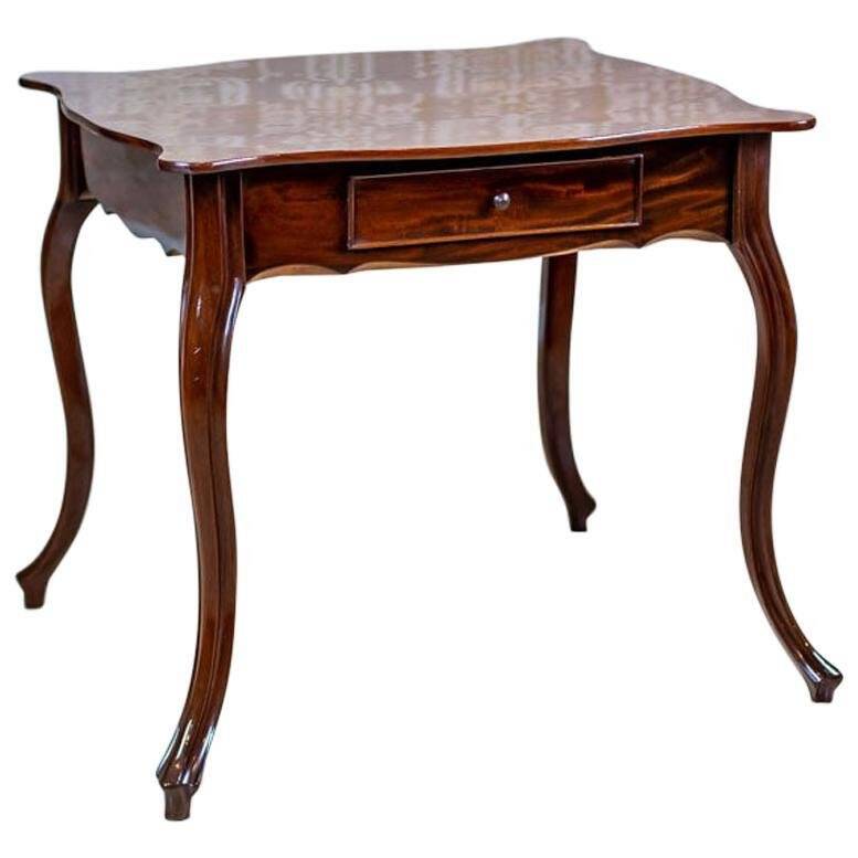 Late 19th Century Mahogany Coffee Table, 1890s