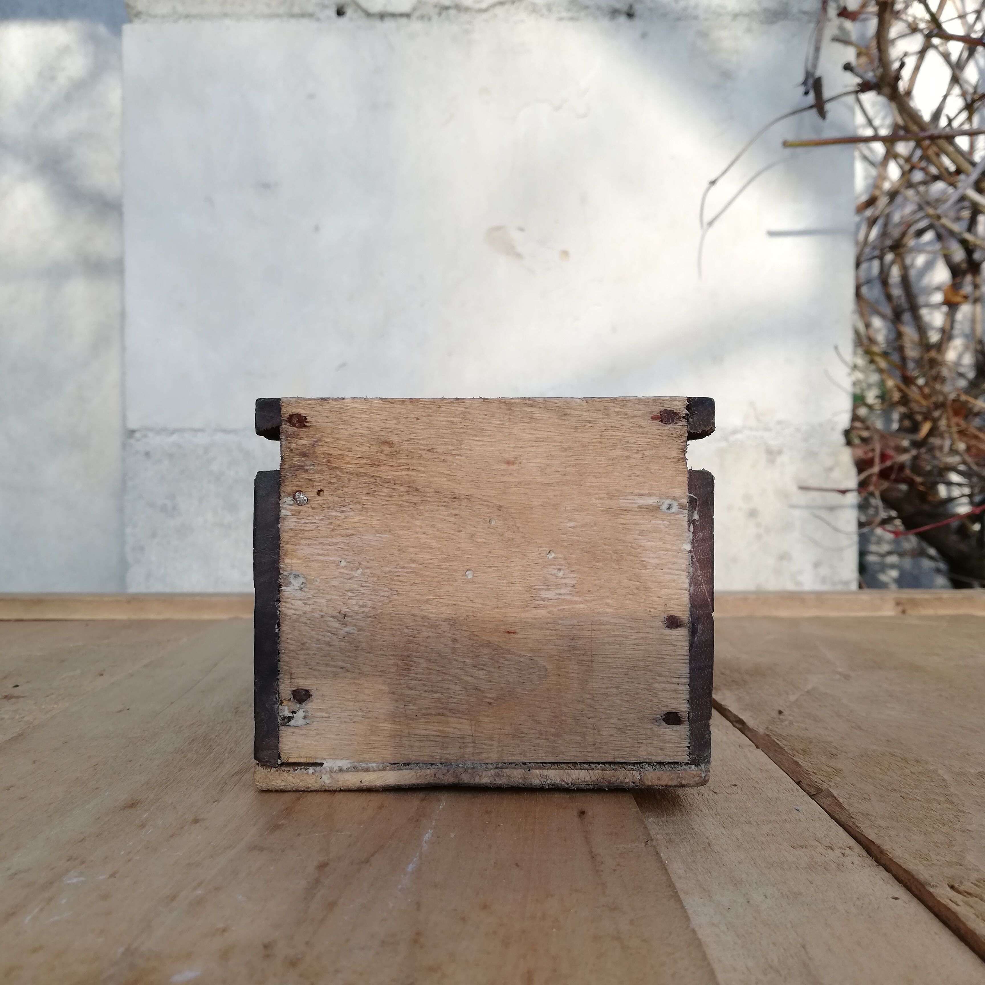 Wooden workshop drawer