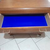 Old vintage chest of drawers Scandinavian compass feet