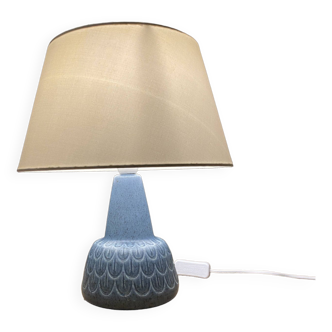 Lampe de chevet céramique bleue (Danemark)