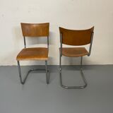 Set of 2 chairs by Mart Stam