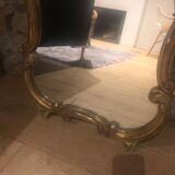 Louis xv style pediment mirror