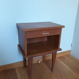 Bedside night table in Scandinavian style