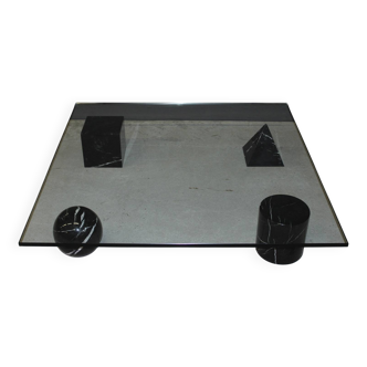 Table Basse Par Lella Et Massimo Vignelli Modèle Metafora Vers 1960
