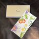 Gien Earthenware Empty Pocket Cup with Passion Flower Decor in New Box