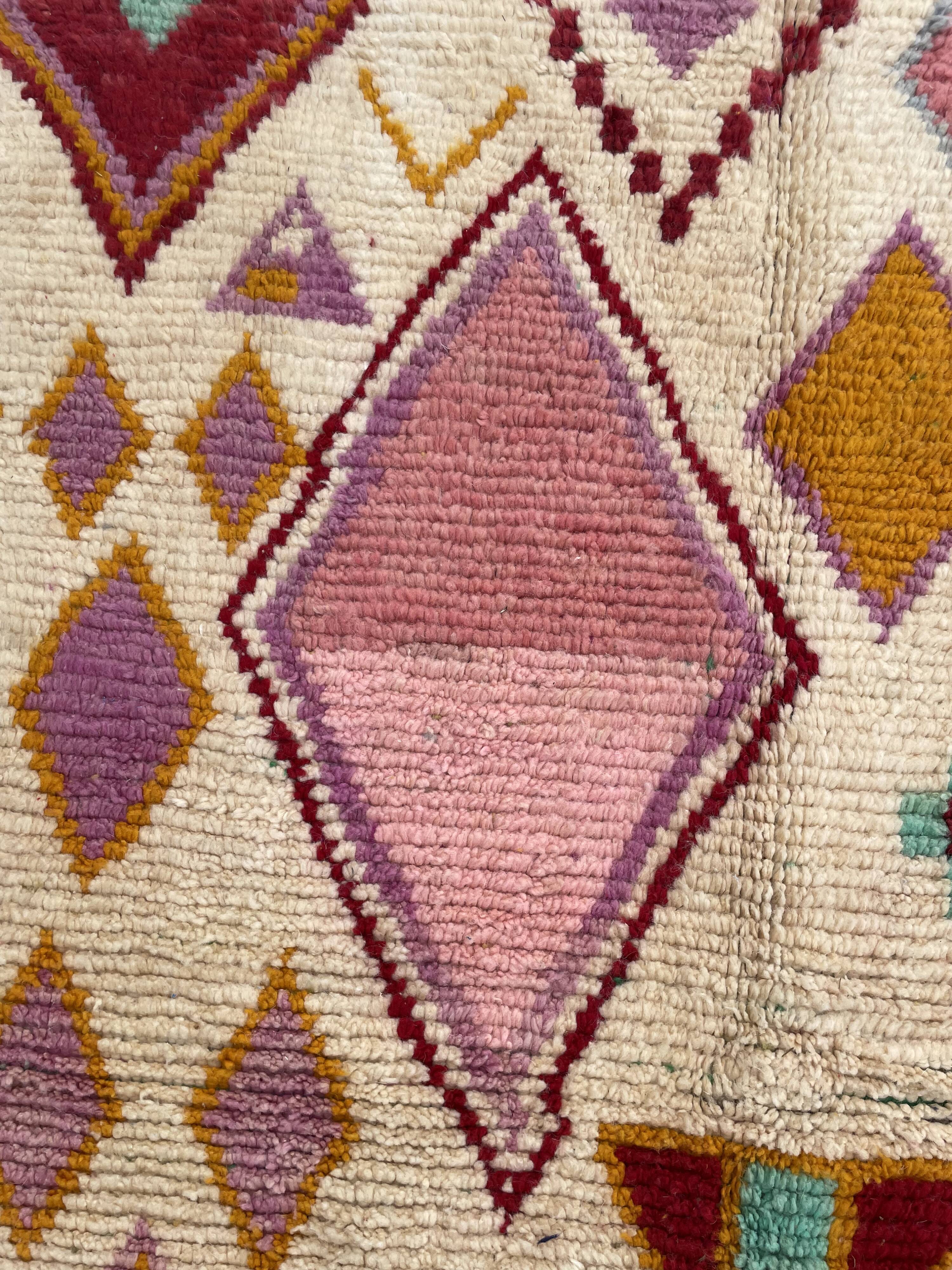 Rug berber Boujad in wool 200x320cm