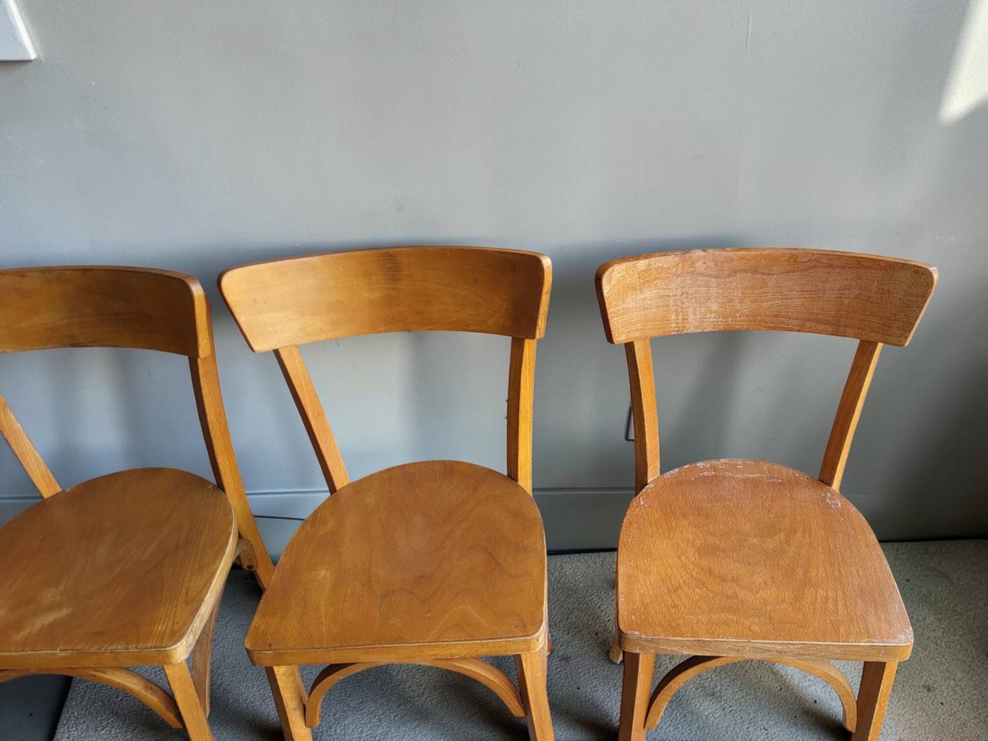 4 Baumann chairs No. 55