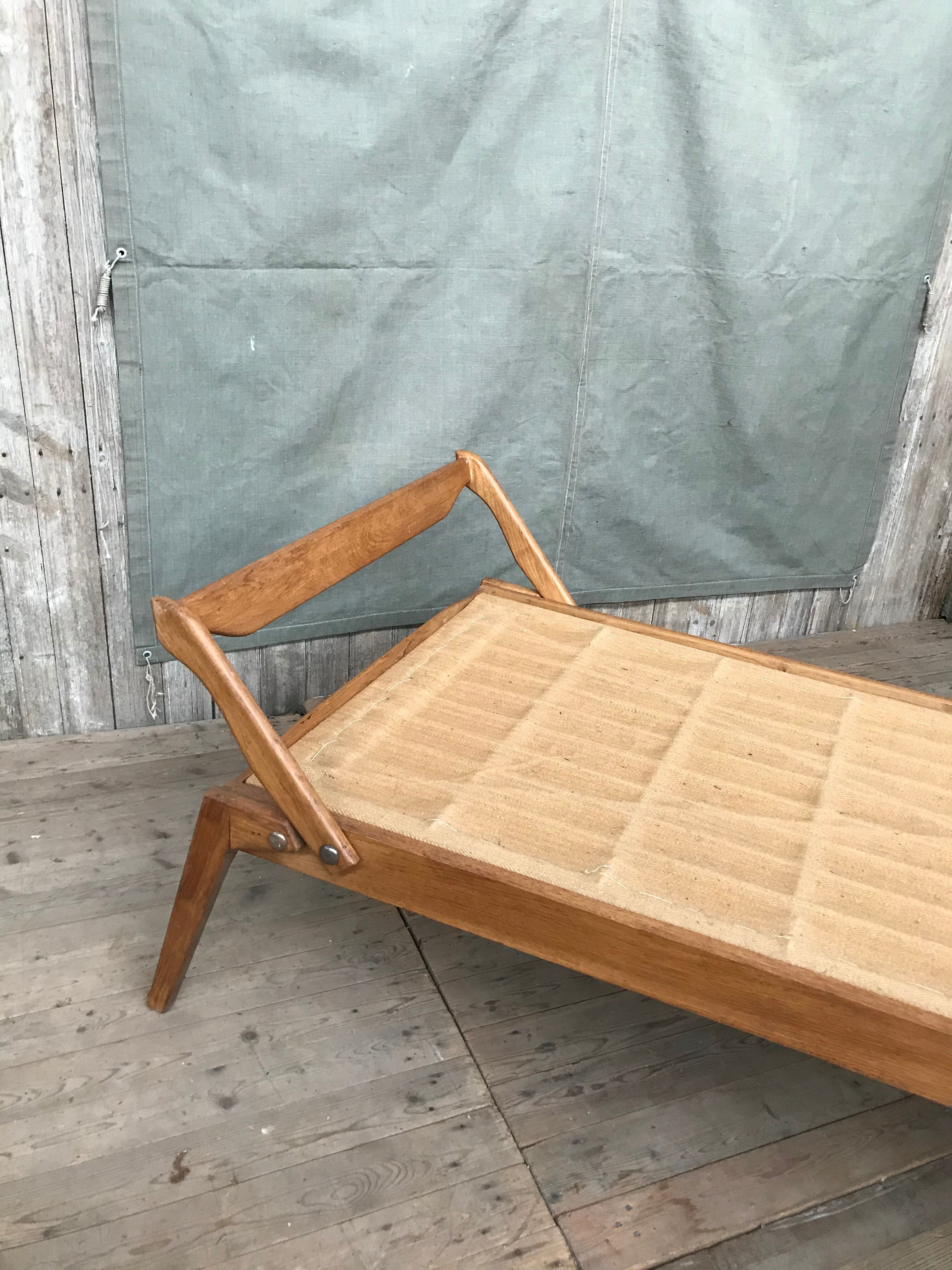 Bed folding a person