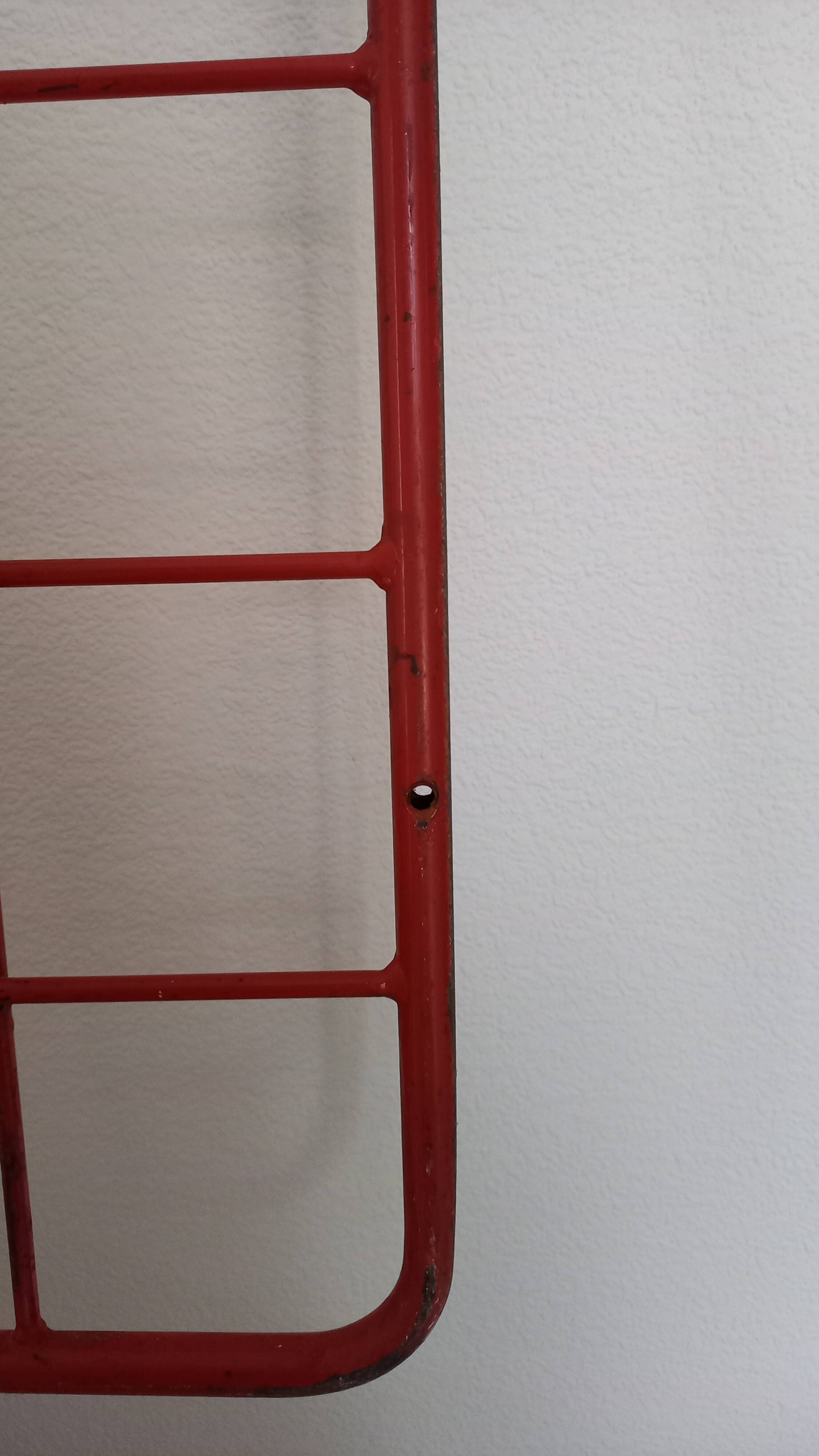 Porte manteau vintage grille par Karl Fichtel des années 60
