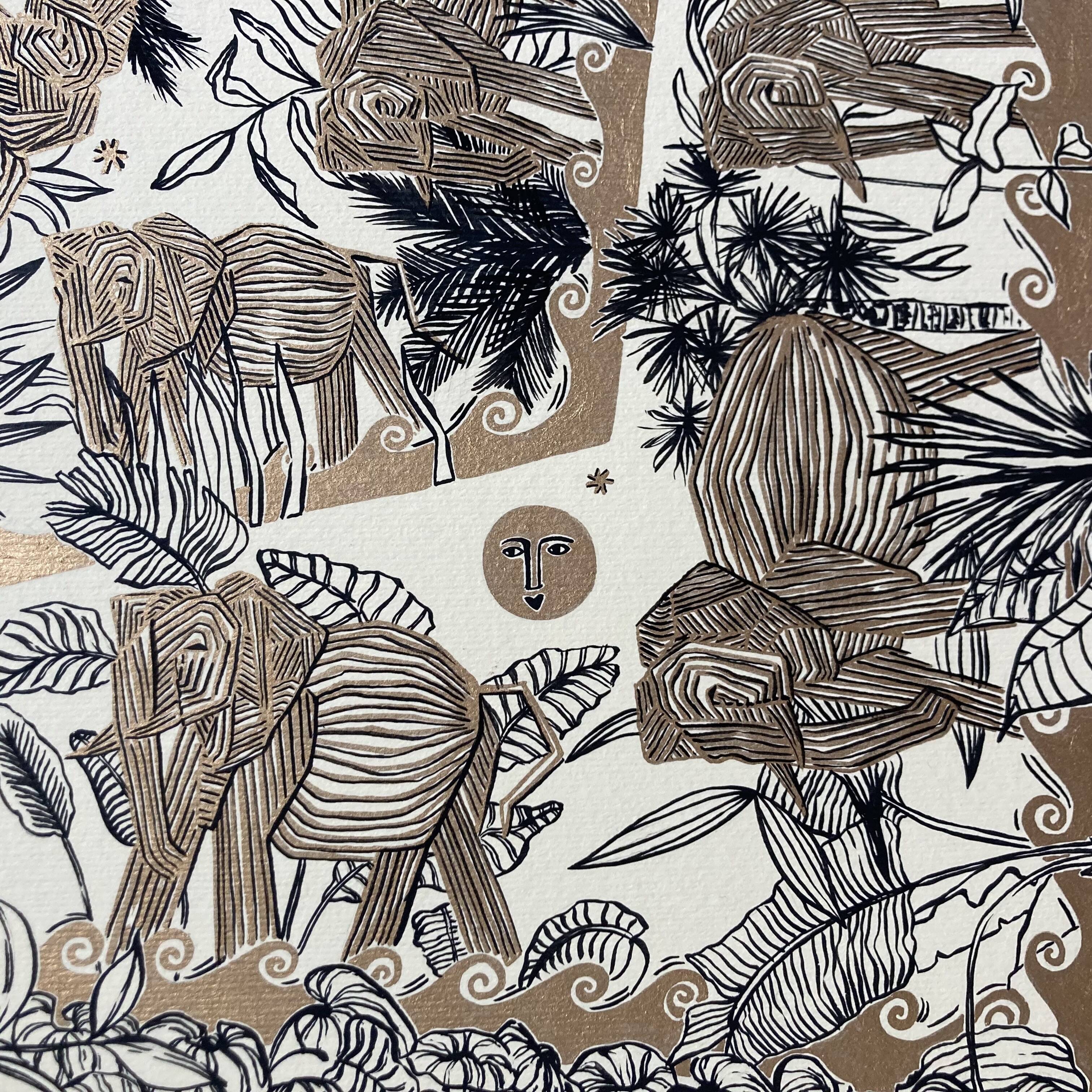 The Elephant Walk - Original work