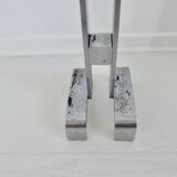 Fireplace set "Jean Paul Créations" signed, 1970