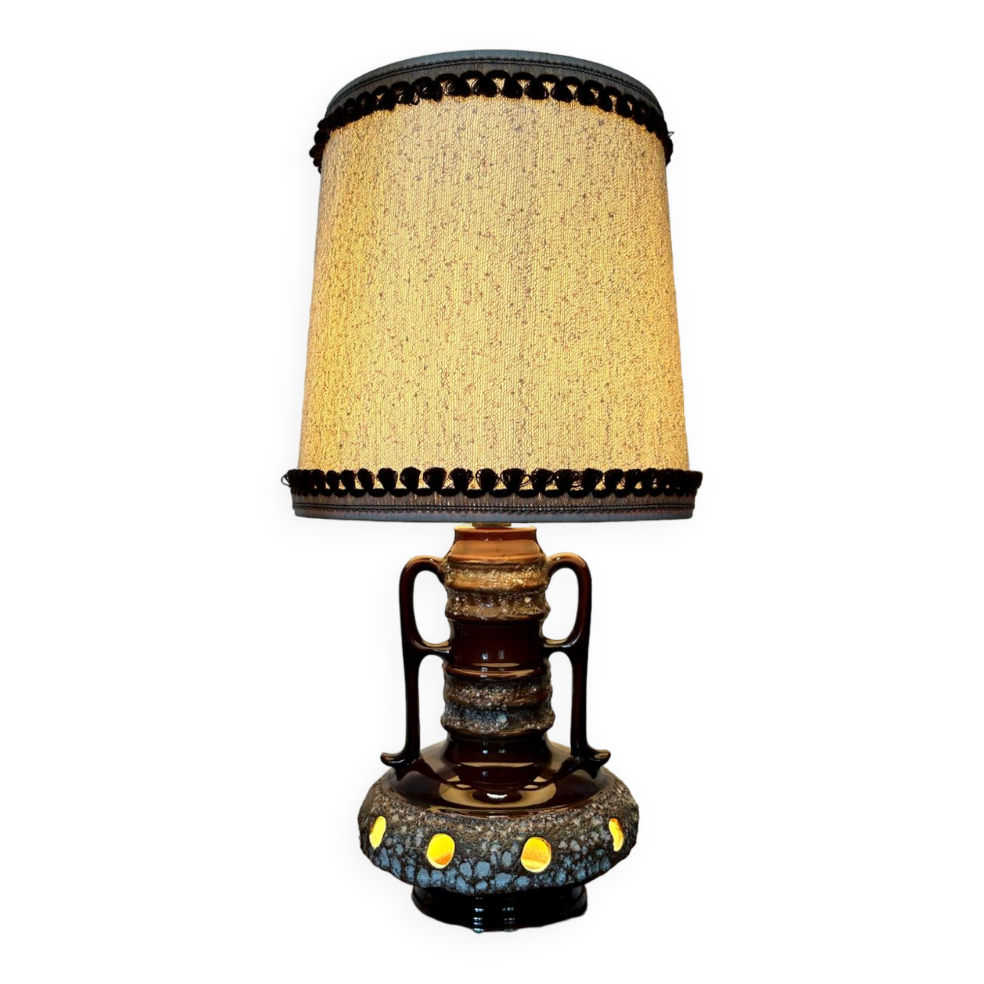 Ceramic lamp washes 60s