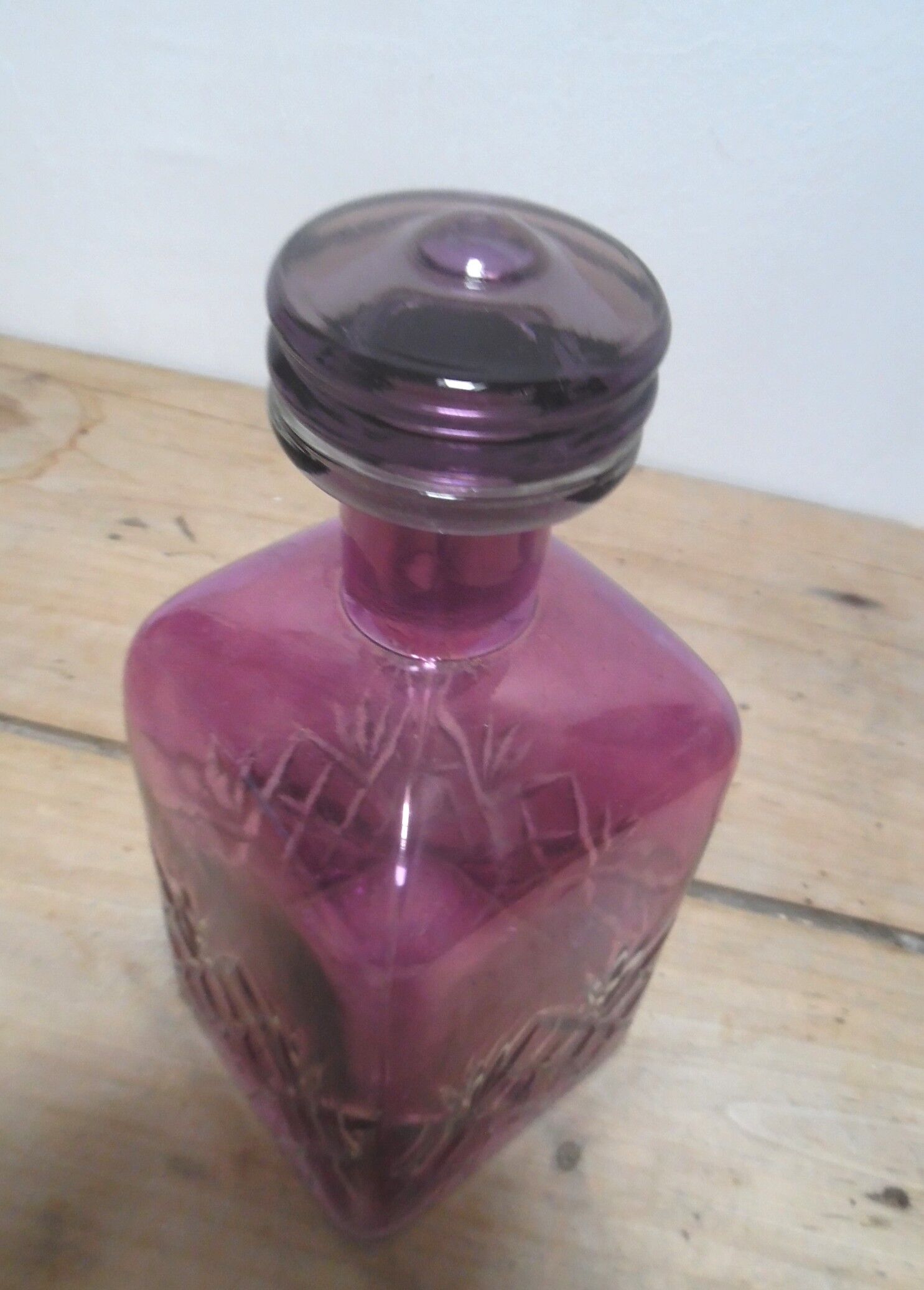 Crystal whiskey carafe