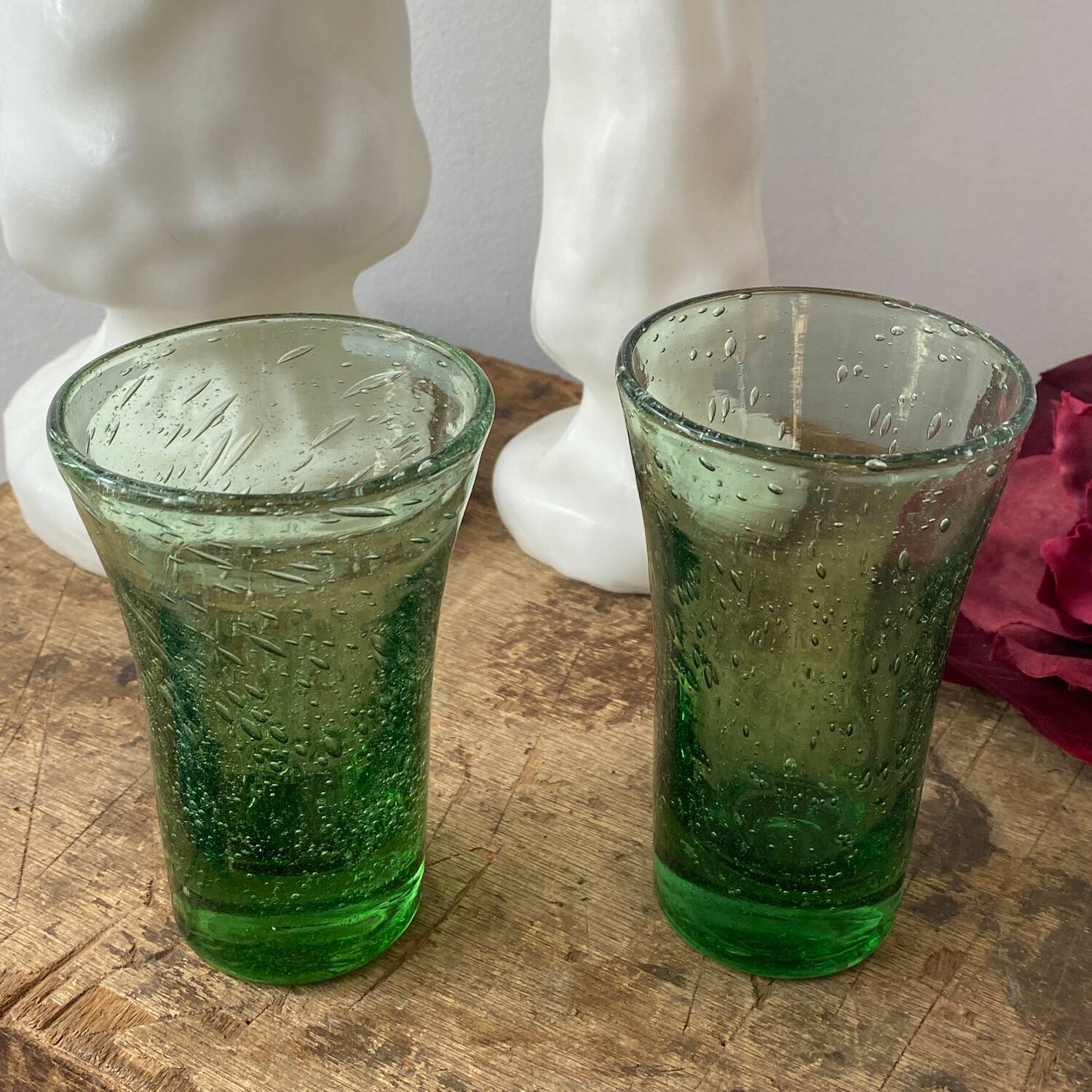 Biot bubble glass glass