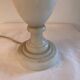 White marble lamp foot