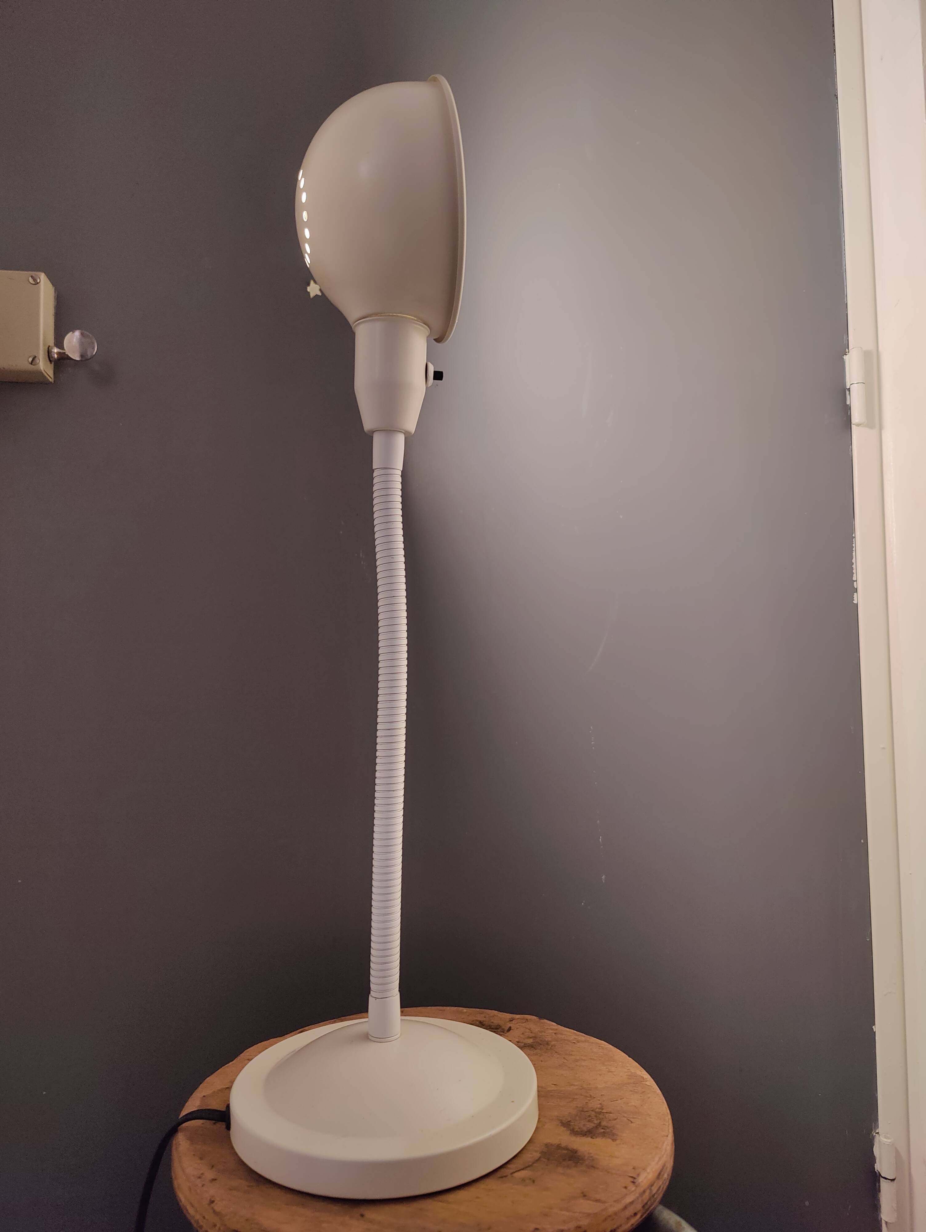 Ikea lamp Format A0103 white (cream) vintage 1980s