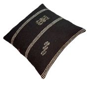 Vintage turkish kilim cushion cover , 55 x 55 cm