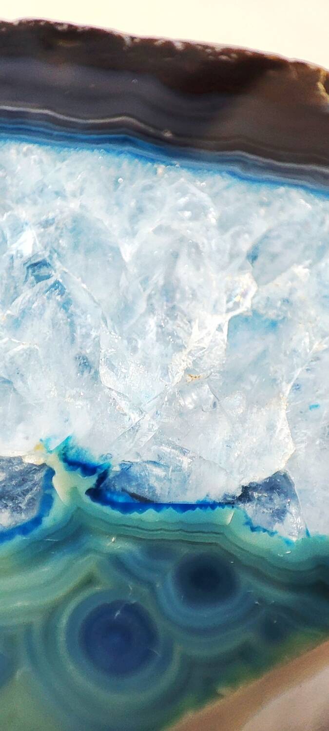 Agates Brésil, années 1990.