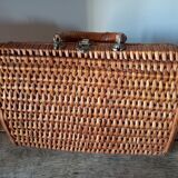 Vintage wicker basket