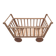 Large period cradle on wheels / Baker's cart, circa 1930-50