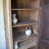 antique solid wood bonnetière