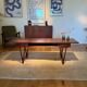 Vintage Danish teak coffee table by E.W. Bach for Toften Møbelfabrik