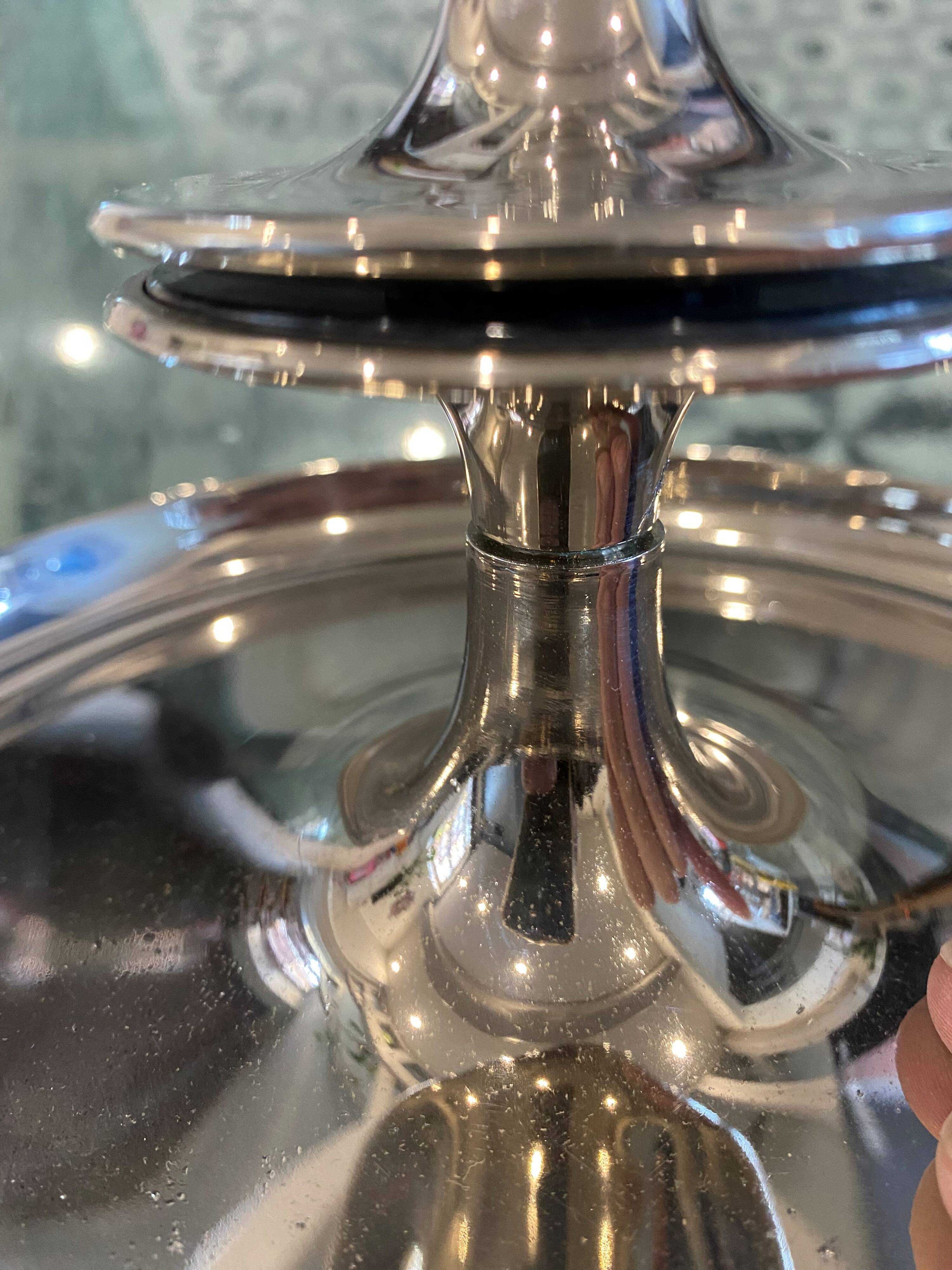 Vintage 1970s Nagel S22 modular candlestick base