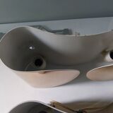 “Foglio Oro” wall lamp by Tobia Scarpa, Flos