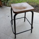 4 tabourets d'atelier ou d'école style indus
