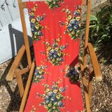 Chair folding vintage 60s