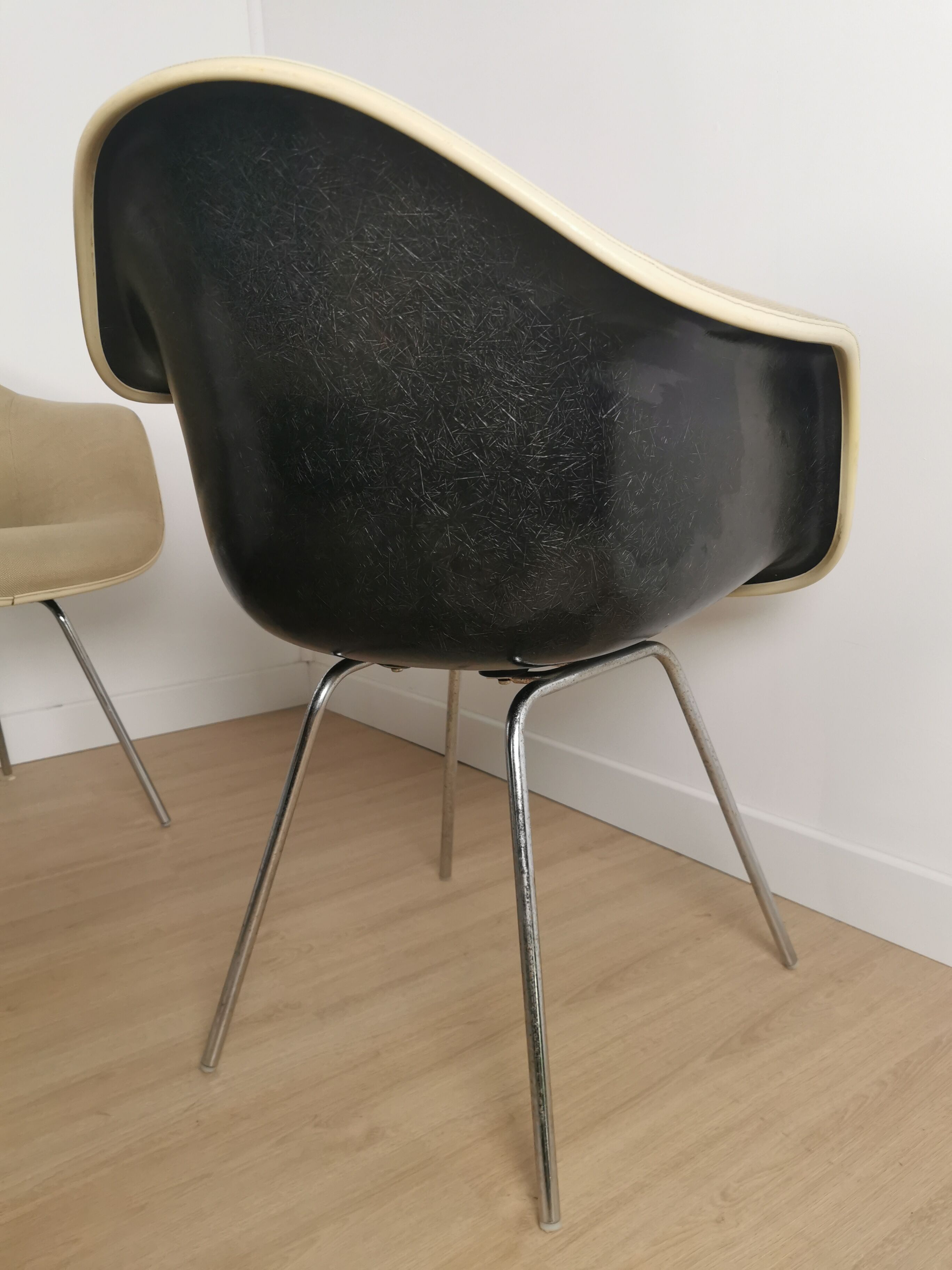 Charles Eames DAX armchairs set for Herman Miller