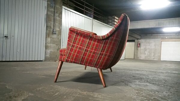 Canapé danois sofa années 50-60