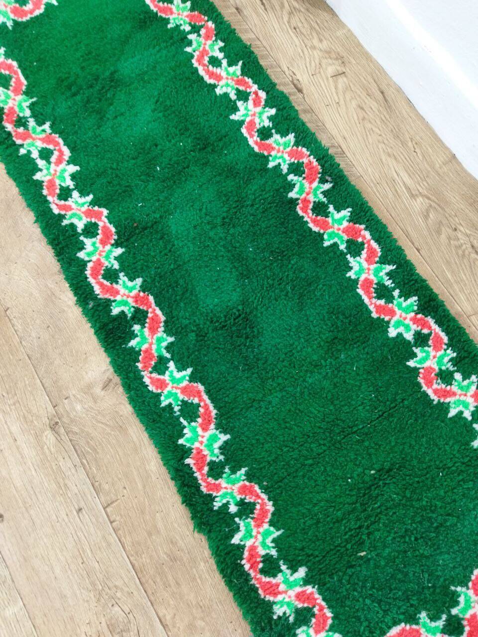 Handcrafted Moroccan Berber Rug 150 X 50 CM