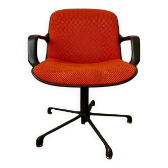 Vintage office chairs orange for Comforto 1980 - Large model
