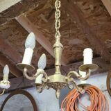 Bronze chandelier