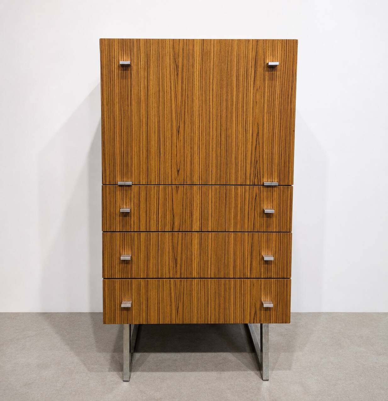 Secrétaire bar vintage Meurop – Belgique, années 60
