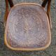 Chaises Kohn N°55 hauteu assise 46 cm