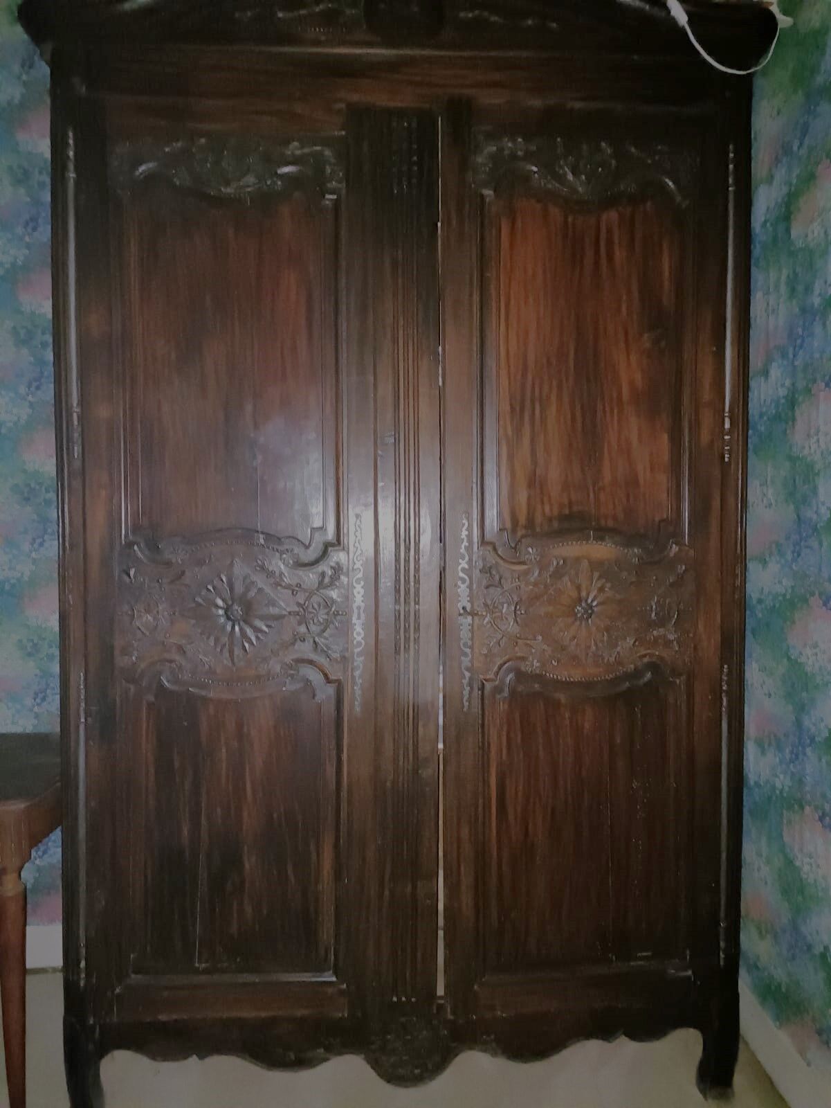 Armoire mariage en chêne