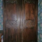 Oak wedding wardrobe