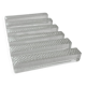 6 crystal knife rests with diamond point