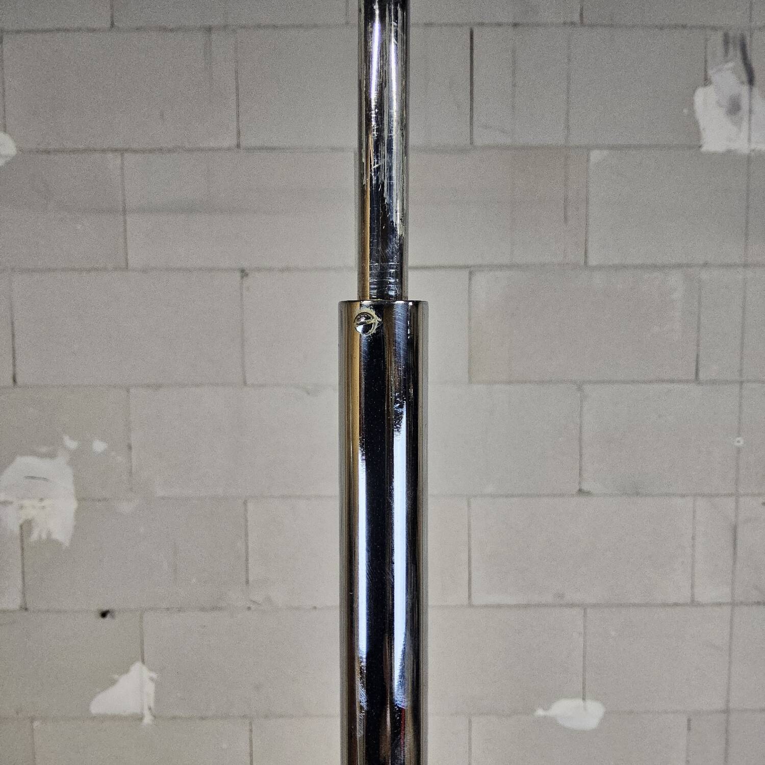 Italian design chrome vintage Space Age Gaetano Sciolari pendant lamp