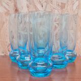 Service de 6 verres à eau en cristal