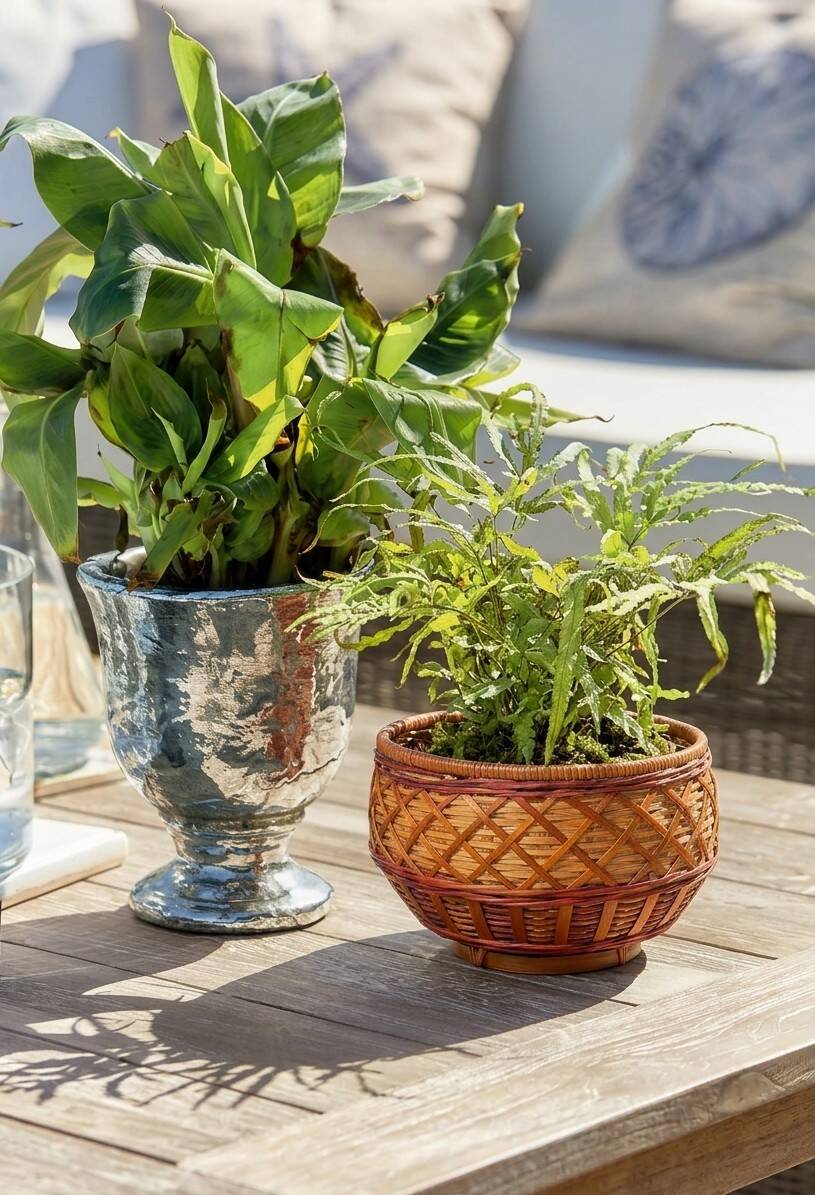 Vintage plant pot