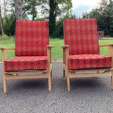 Vintage 70s Rosello deckchair