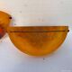 Pair of wall lights, bent glass, Patrick Crespin Le Verre Français, 90s