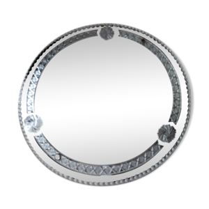 Miroir rond finement